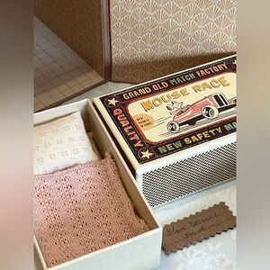 NEW Maileg Match box bed for little sister mouse
